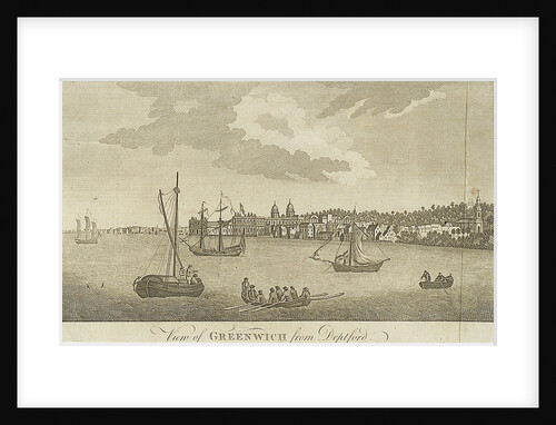 View of Greenwich from Deptford by unknown