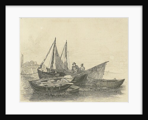 Peter boats at Greenwich by Edward William Cooke
