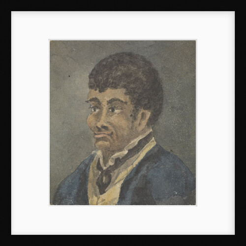 Portrait of a sailor, with dark skin and hair by Robert Streatfeild