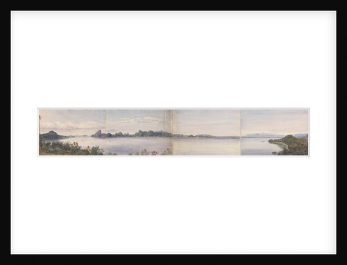 Panorama of Rio de Janeiro, Brazil by Edward Gennys Fanshawe