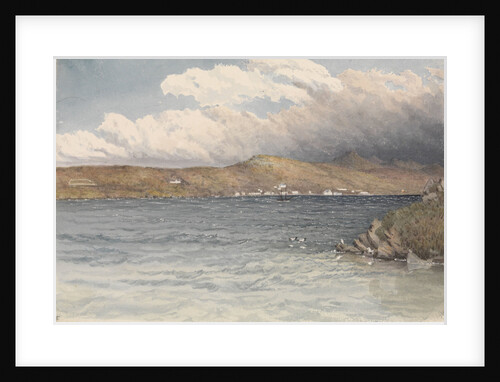 Settlement at Port Stanley, Falkland Islands, May 1849 by Edward Gennys Fanshawe