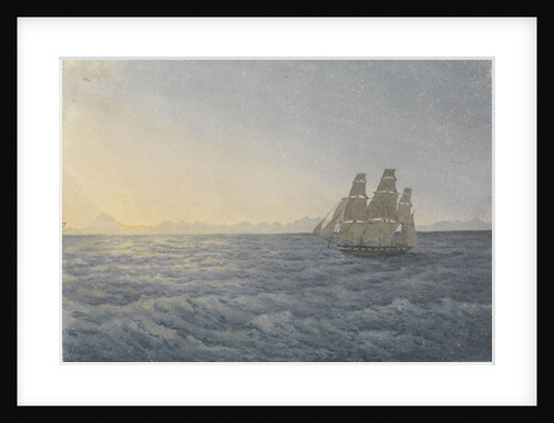 Andes, Aconcagua Peak distant 170 miles, June 18th 1849 by Edward Gennys Fanshawe