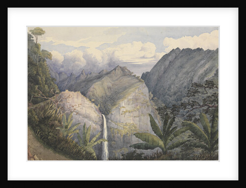 Fautaua, Tahiti, Augt 25th 1849 [Society Islands] by Edward Gennys Fanshawe