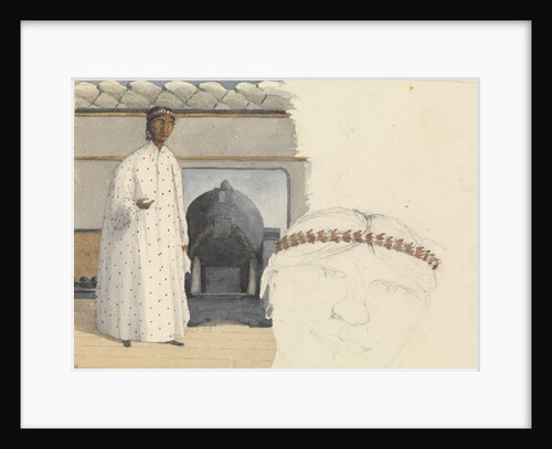 Teriitaria or Ariapaia [Teri'i tari'a II Ari'i' paea], Queen of Huahine, Augt 30th 1849' [Society Islands]' by Edward Gennys Fanshawe