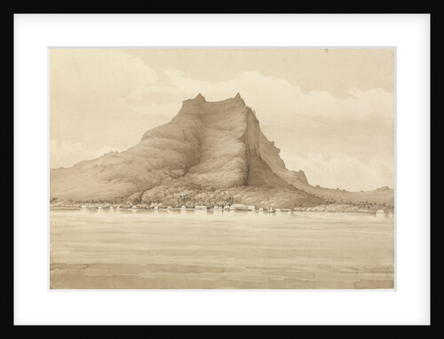 Bora bora, Septr 4th 1849 [Society Islands] by Edward Gennys Fanshawe