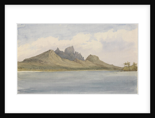 Bora bora, SE side, within the reef, Septr 5th 1849 [Society Islands] by Edward Gennys Fanshawe
