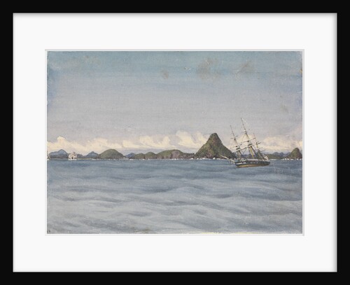 Outer anchorage in a calm, Mazatlan [Mexico], Augt 17th 1850 by Edward Gennys Fanshawe