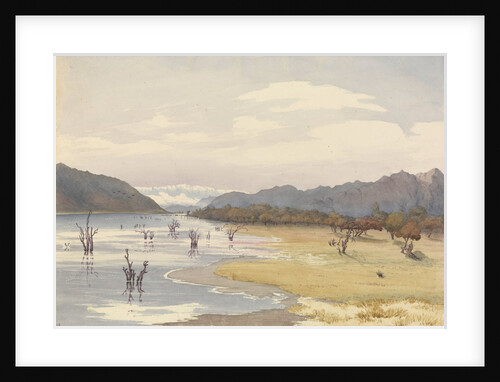 Lake of Acoleo [Aculeo], Chile, Jany 11th 1851 by Edward Gennys Fanshawe