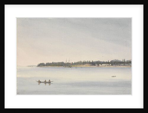 Fort Rupert, Beaver Harbour, Vancouver's Island, July 23rd 1851 [Canada] by Edward Gennys Fanshawe