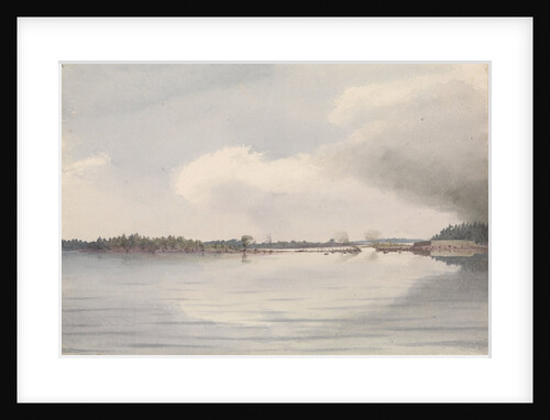 Kotka bridge, burnt July 26th 1855 [Finland] by Edward Gennys Fanshawe