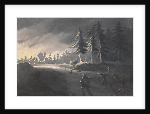 The parson and the pig: an incident at the burning of Kotka, Finland, 27 July 1855 by Edward Gennys Fanshawe