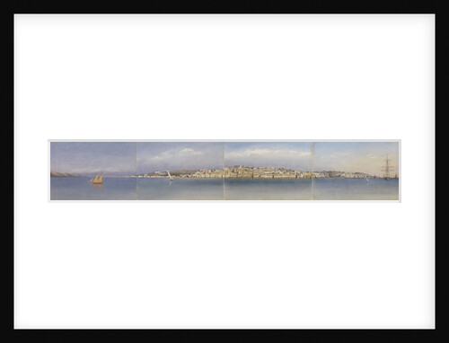 Panorama of Lisbon, Portugal, 1856 by Edward Gennys Fanshawe
