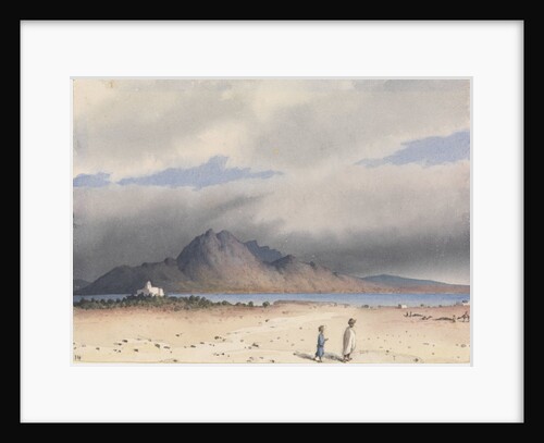 Tunis Bay, site of Carthage, June 10th 1857 [Tunisia] by Edward Gennys Fanshawe