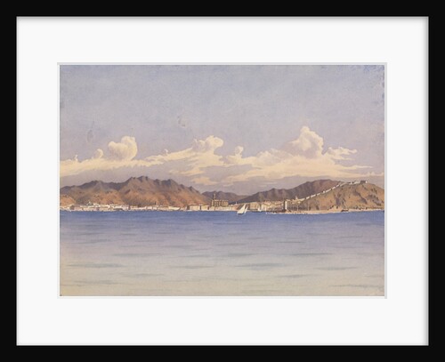 Malaga, Augt 14th 1857 [Spain] by Edward Gennys Fanshawe