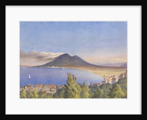Bay of Naples from Castellamare, May 1858 [Italy] by Edward Gennys Fanshawe