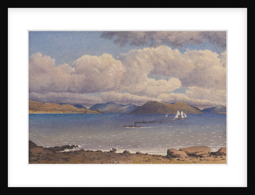Looking across the Clyde from Gourock, 1843 [Scotland] by Edward Gennys Fanshawe