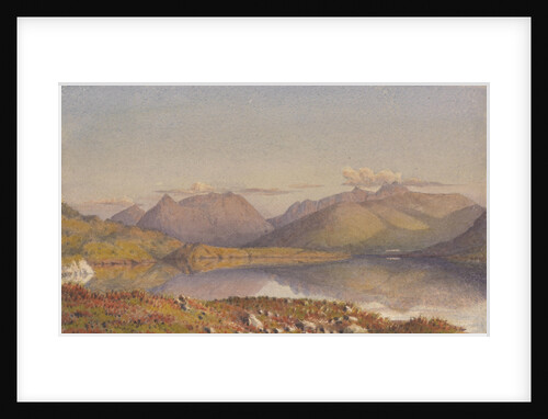Glencoe from near Ballyhulish, 1843 [Scotland] by Edward Gennys Fanshawe