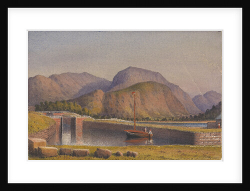 Ben Nevis, from the end of the Caledonian Canal, 1843 [Scotland] by Edward Gennys Fanshawe