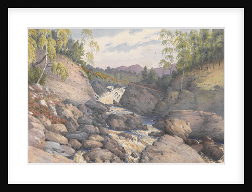 Rogie Falls, Rosshire, August 1883 [Scotland] by Edward Gennys Fanshawe