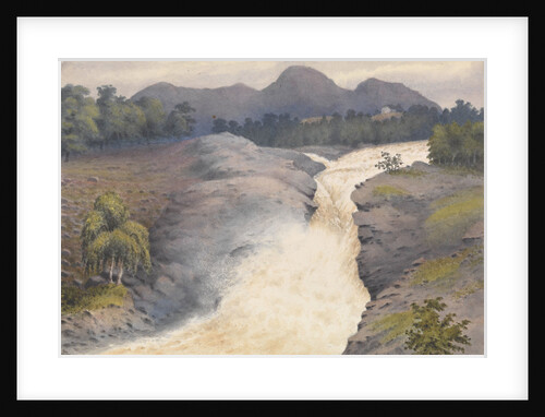 Falls of Orrin in a spate, September 3rd 1883 [Scotland] by Edward Gennys Fanshawe