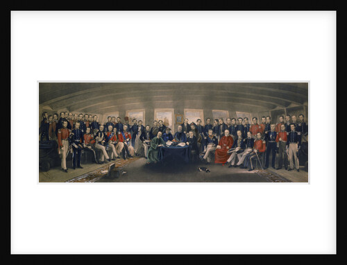 To Her Most Gracious Majesty Queen Victoria this Print The Signing and Sealing of the Treaty of Nanking... by John Platt