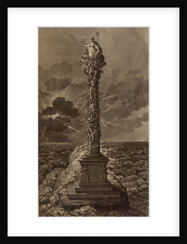 Design for a naval column by James Gillray