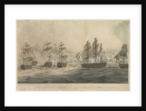 The Battle of Trafalgar, 21 October 1805 by John Thomas Serres