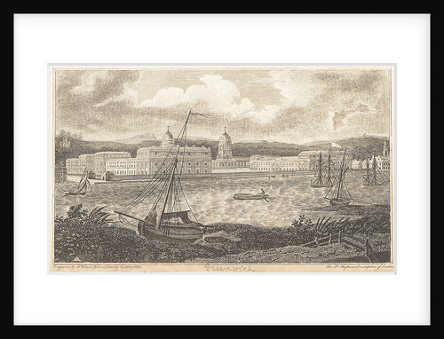 Greenwich (from Hughson's 'London') by Robert Bremmel Schnebbelie