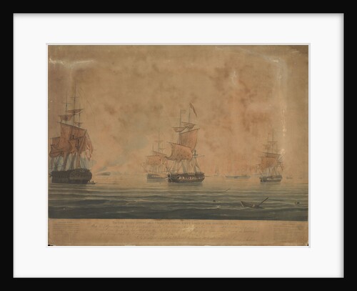 Defeat of the French and Italian squadron, 13 March 1811 by J.L. Few