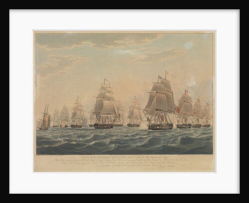 Defeat of the French and Italian squadron, 13 March 1811 by J.L. Few