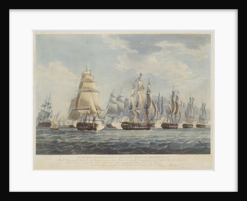 British line engaging the enemy, 1812 by Thomas Whitcombe