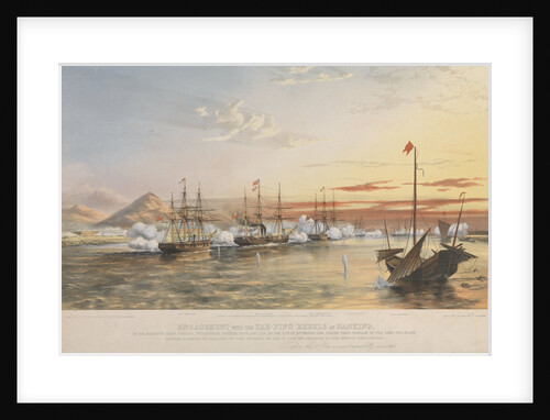 Engagement with the Tae-Ping rebels by F. le Breton Bedwell