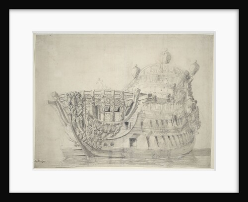 The 'Britannia' (Br, 1682) by Willem van de Velde the Elder