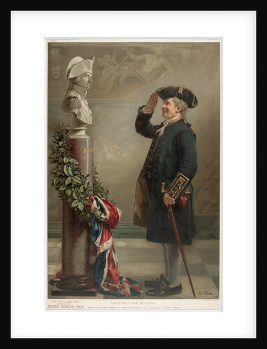 Saluting the Admiral by Albert W. Holden