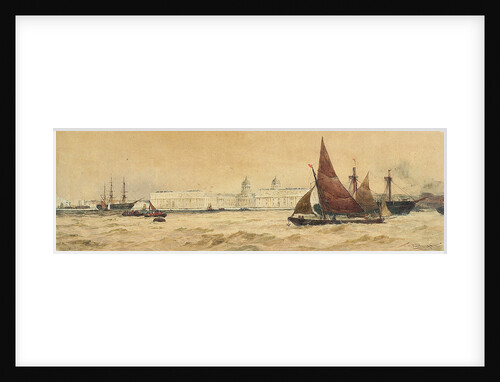Greenwich from the north-west by Thomas Bush Hardy