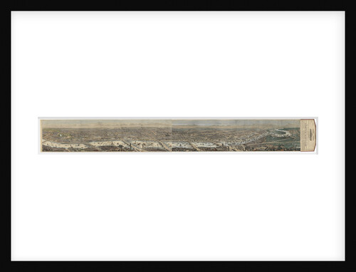 The Illustrated London News Panorama of London and the River Thames by S. C. Smyth [engraver]