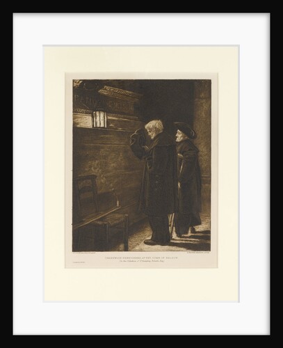 Greenwich Pensioners at the tomb of Nelson by John Everett Millais