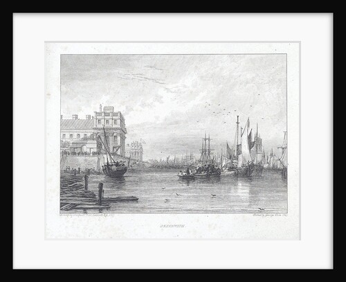 Greenwich (Greenwich Hospital and River Thames) by Augustus Wall Callcott