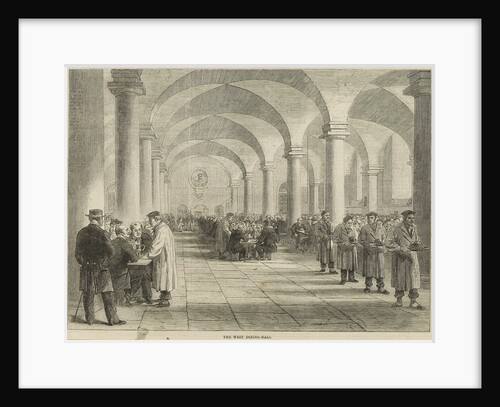 The West Dining-Hall, Greenwich Hospital by M. Jackson