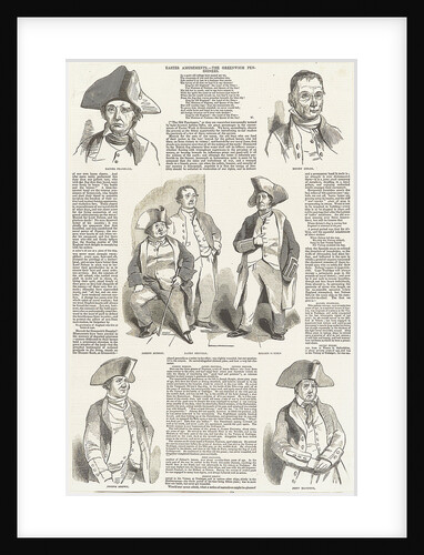 Easter amusements - The Greenwich Pensioners by Unknown