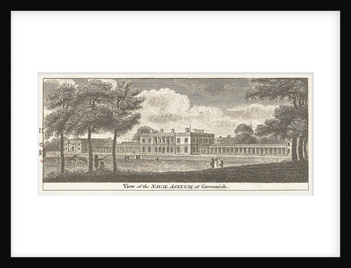 View of the naval asylum at Greenwich by unknown