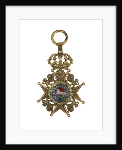Badge: Royal Hanovarian Guelphic Order, 2nd class by unknown