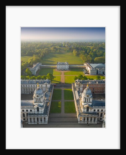 View of Greenwich at sunrise by National Maritime Museum