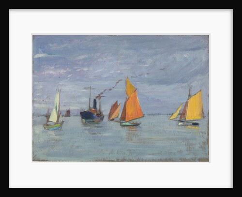 Fishing boats by John Everett