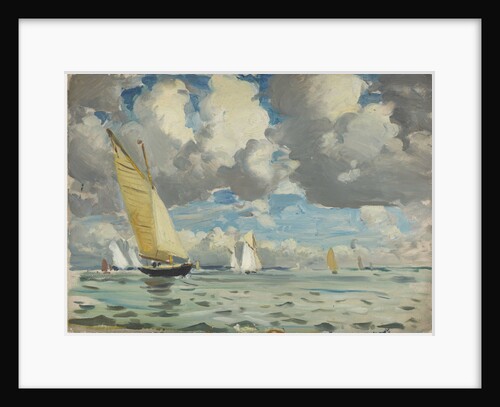 Yachting at Cowes by John Everett