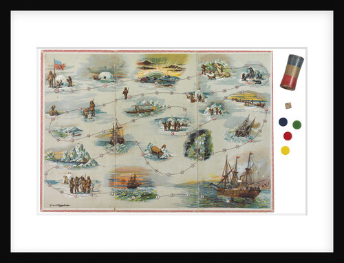 North Pole board game by Unknown