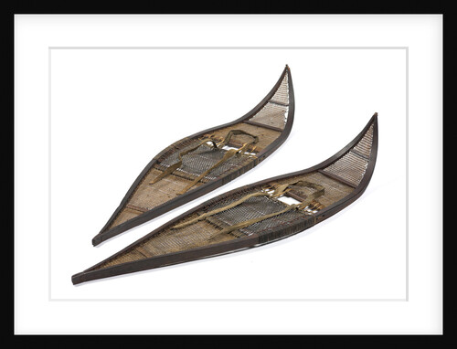 Pair of Snow Shoes by Unknown