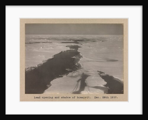 The Terra Nova (1884) held up in the pack ice by Herbert George Ponting