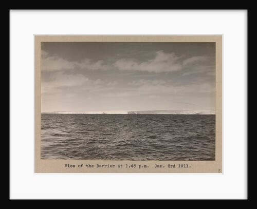 View of the Barrier at 1.45pm by Herbert George Ponting