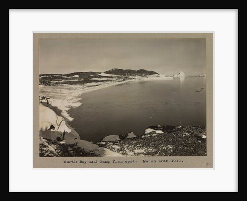 North Bay and Camp from the east by Herbert George Ponting